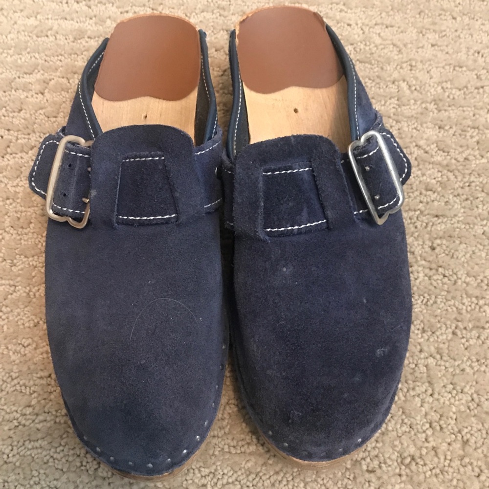 Original clogs vintage 1970s from Belgium sz6-6.5
